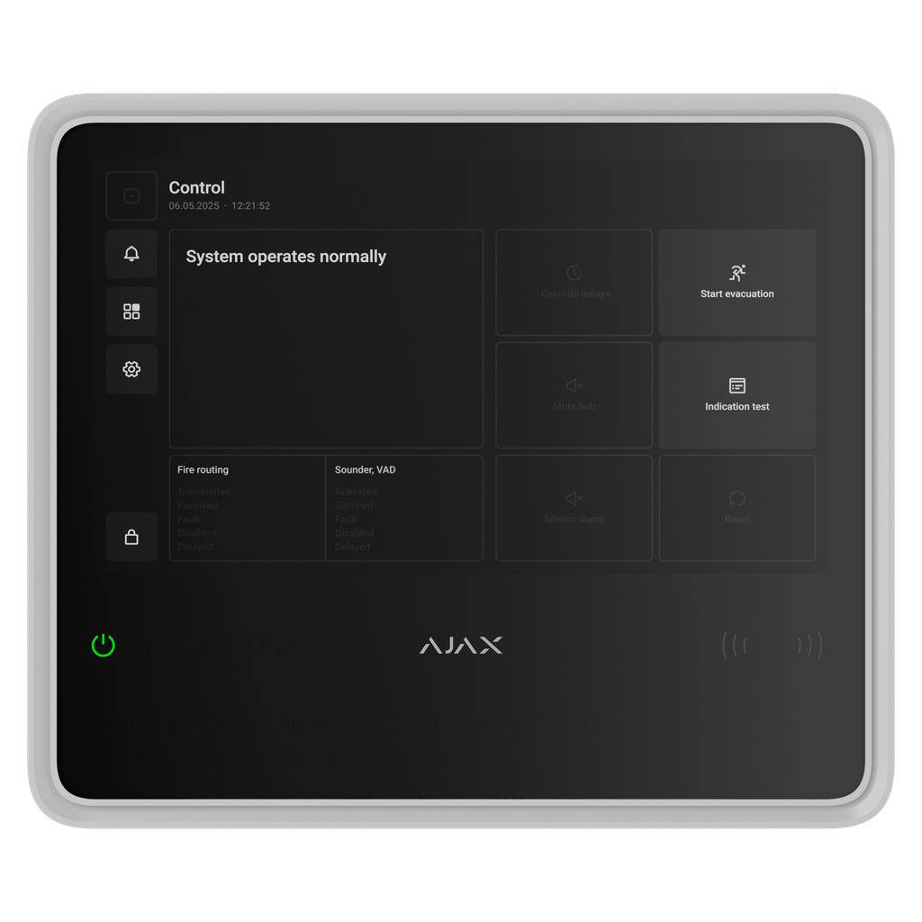  Ajax EN54 Fire Hub Jeweller